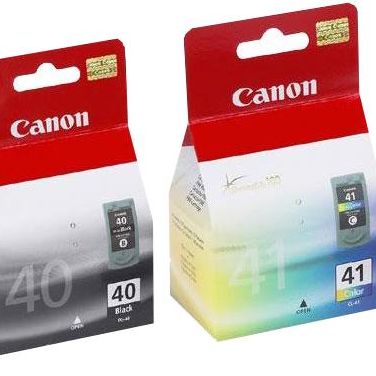 CANON 0615B043 CANCO015314 Pack Cartouches PG-40+CL-41 noir et couleurs