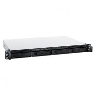 SYNBT039655 RS422+ Boîtier NAS Rack 1U pour 4 DD 3.5/2.5p 1.6GHz Dcore 2Go 2LAN GbE USB3.2