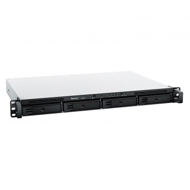 SYNOLOGY RS422+ SYNBT039655 RS422+ Boîtier NAS Rack 1U pour 4 DD 3.5/2.5p 1.6GHz Dcore 2Go 2LAN GbE USB3.2