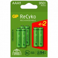 GPBCH039363 201231 Piles rech. AAA Recyko 4+2 950mAh