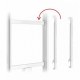 TECHLY ICA-TR34 TCYEC040119 Support au sol - TV 45" - 55" - Vesa 600 x 400 - Blanc