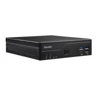 SHUBB039978 Shuttle DH610 Slim-PC barebone / Intel S1700 / 2x LAN - RS232 / 120W