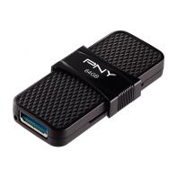 PNYDF040140 PNY DUO LINK USB 3.1 TYPE-C OTG - CLE USB 3.1 / USB-C - 128Go - NOIR