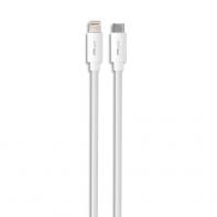 PNYCB040150 PNY CABLE USB-C / LIGHTNING 3M - BLANC - PLASTIQUE