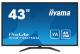 IIYAMA X4373UHSU-B1 IIYEC038756 42.5p VA 4K 3ms 400cd/m² 2xHDMI/DP/mDP 2x7W 4xUSB PbP Noir