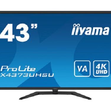 IIYAMA X4373UHSU-B1 IIYEC038756 42.5p VA 4K 3ms 400cd/m² 2xHDMI/DP/mDP 2x7W 4xUSB PbP Noir