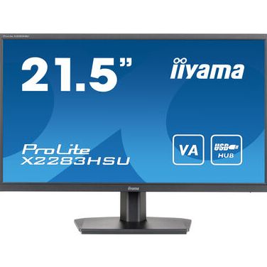 IIYAMA X2283HSU-B1 IIYEC040286 21,5p VA FHD 1ms 250cd/m² DP/HDMI 2x2W 2xUSB Noir