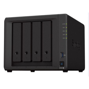 SYNOLOGY DS923+ SYNBT040264 DS923+ Bt NAS 4 emp. 3.5/2.5p 2.6/3.1 GHz DualCore 64b 4Go USB3.2