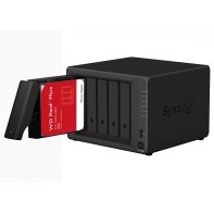 SYNBT039865 Synology DS1522+ 8Go NAS 10To (5x 2To) WD RED PLUS