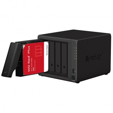 SYNOLOGY DS923+/4G/3Y/8T-WDRED+/ASSEMBLE SYNBT040448 Synology DS923+ 4Go NAS 8To (4x 2To) WD RED+, Assemblé et testé avec SE ...