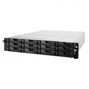 ASUSTOR AS7112RDX/Rail ASTBT037037 AS7112RDX Bt NAS Rack 12 emp. 3.4/4.6GHz QuadCore 8Go 4 Lan GbE USB3.2 + USB-C