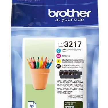 BROTHER LC3217VAL BROCO040256 Brother Encre LC-3217VAL BK, C, M, Y