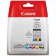 CANON 0386C005 CANCO024828 MultiPack CLI-571 Noire + 3 Couleurs Cyan Magenta Yellow