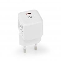 NEDIS WCMPD20W100WT NEDAL040768 Chargeur USB-C 20W blanc 5V 3A