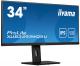 IIYAMA XUB3493WQSU-B5 IIYEC040905 34p ADS-IPS UWQHD 21/9 4ms 400cd/m² 2xHDMI/DP 2xUSB 2x5W Règlable PiP Noir