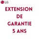 LG LGEXT_65 LGSTV019680 Extension de Garantie a 5Ans sur site 65p