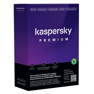KASPERSKY KL1047F5EFS KASLG040829 Kaspersky Premium 5p/1an