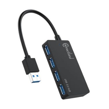 Connectland HUB-CNL-USBv3-4P-ALIM-BK CONHU039839 Hub USB3 4 ports + alim