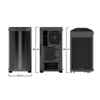 BEQBT040007 BEQUIET PURE BASE 500FX BLACK - 4x VENT ARGB