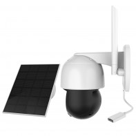 FOSCA040740 Foscam B4 - Camera IP exterieur waterproof 4 MP wifi panneau solaire
