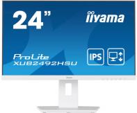 IIYAMA XUB2492HSU-W5 IIYEC041144 23.8p IPS FHD 4ms 250cd/m² VGA/HDMI/DP 2xUSB 2x2W Règlable Blanc