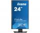 IIYAMA XUB2492HSN-B5 IIYEC041146 24p IPS FHD 4ms 250cd/m² HDMI-DP USB-C.Dock 2xUSB RJ45 Règlable Noir