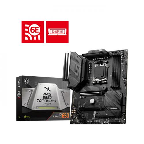 MSI MAG B650 TOMAHAWK WIFI MSICM040503 MSI MAG B650 TOMAHAWK WIFI - ATX - AM5 - 4x DDR5 - HDMI - DP - 3x M.2