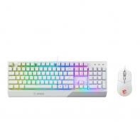 MSICL038811 MSI VIGOR GK30 COMBO - CLAVIER + SOURIS - USB - RGB - GAMER - BLANC