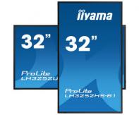 IIYAMA LH3252HS-B1 IIYEC141107 31.5p FHD IPS 8ms 400cd/m² VGA-2xHDMI-DVI RJ45 RS232C 2x10W Noir