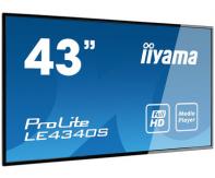 IIYEC141098 43p FHD VA 8Ms 350cd/m² VGA-3xHDMI USB RJ45 RS232C 2x10W Noir