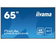 IIYEC141105 64,5p 4K IPS 9ms 500cd/m² VGA-3xHDMI-DVI-DP 2xUSB RJ45 RS232C Remote 2x10W Noir