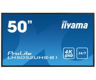 IIYEC141109 49,5p 4K VA 8Ms 500cd/m² VGA-3xHDMI-DVI-DP 2xUSB RJ45 RS232C 2x10W Noir