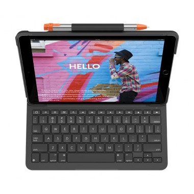 LOGCL037795 Logitech Housse/Clavier Slim Folio - pour 25.9 cm 10.2p  APPLE Ipad 7e Gen