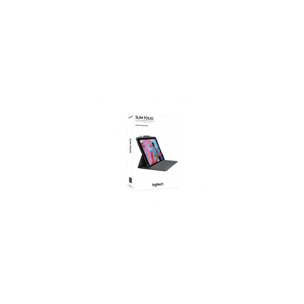 LOGCL037795 Logitech Housse/Clavier Slim Folio - pour 25.9 cm 10.2p  APPLE Ipad 7e Gen