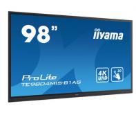 IIYEC139732 98p Tactile 4K IPS 8ms 400cd/m² VGA-3HDMI 6xUSB USB-C RJ45 IR 2x16W Noir