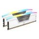 CORMM040883 CORSAIR RGB - 2x16GB (32GB) - DDR5 6000MHZ - CL40 - BLANC