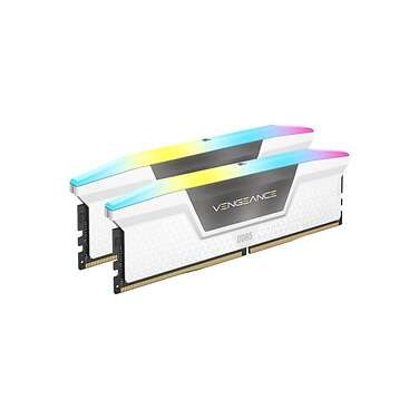CORMM040883 CORSAIR RGB - 2x16GB (32GB) - DDR5 6000MHZ - CL40 - BLANC