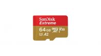 SANMF040994 SANDISK EXTREME MICROSDXC 64GB SD ADAPTER