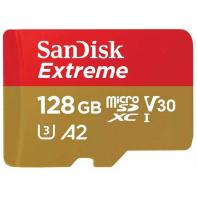 SANMF040993 SANDISK EXTREME MICROSDXC 128GB SD ADAPTER