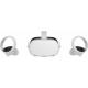 META Quest 2 128GB (B2B) METVR040174 META QUEST 2 128Go (B2B) - CASQUE REALITE VIRTUELLE - 2x MANETTES - BLANC