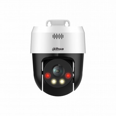 DAHCA042351 DAH Camera PTZ 5M IR30m/Lumiere blanche Audio Sirene Detect Humaine SD POE