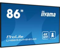 IIYEC141460 85,6p 4K IPS 8ms 500cd/m² VGA-3HDMI-DVI-DP USB Lan 2x10W Noir