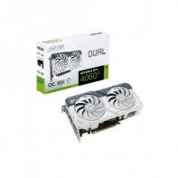 ASUCV042460 ASUS DUAL-RTX4060TI-O8G-WHITE - NVIDIA RTX 4060 Ti - 8Go GDDR6 - 2595MHz