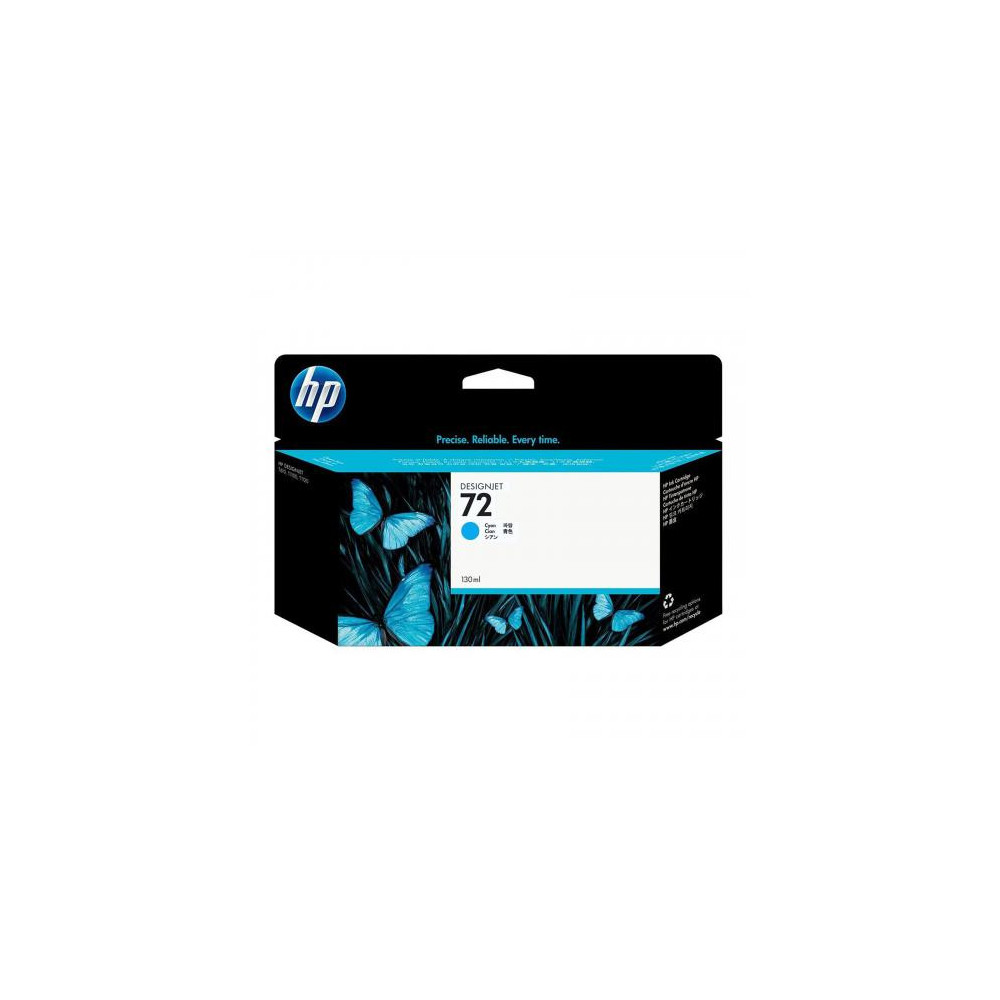 HP 72 cartouche d'encre DesignJet cyan, 130 ml HP 72 cartouche d'encre DesignJet cyan, 130 ml