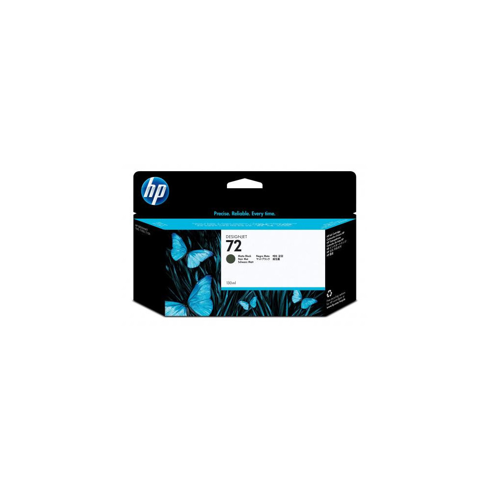 HP 72 cartouche d'encre DesignJet noir mat, 130 ml HP 72 cartouche d'encre DesignJet noir mat, 130 ml