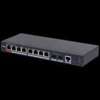 DAHCA042829 DH-S4210-8GT-110 - Switch Gigabit de bureau géré à 10 ports avec PoE à 8 ports