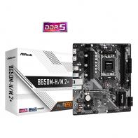 ASRCM043177 ASROCK B650M-H/M.2+ - MATX - AMD B650 - AM5 - 2x DDR5 - 2x M.2