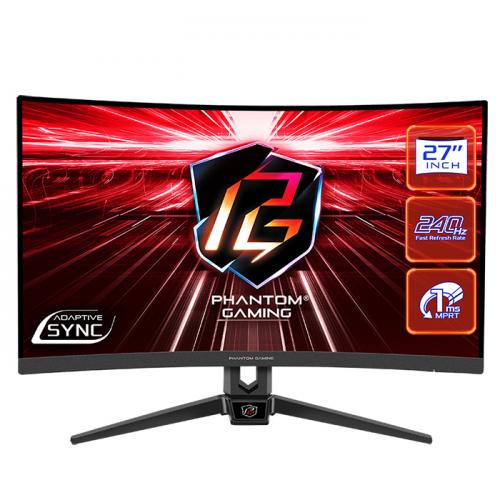 ASROCK PG27F15RS1A - GAMING - 27p - INCURVE - FHD - 240Hz - 1ms - 2xc HDMI - DP