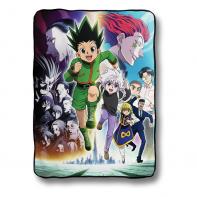 JUST FUNKY - COUVERTURE ENFANT HUNTER X HUNTER - 114 x 152 CM