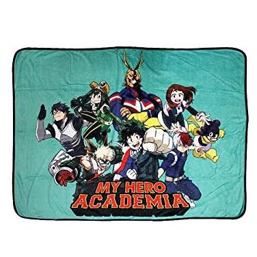 221958 - JUST FUNKY - COUVERTURE ENFANT MY HERO ACADEMIA - 114 x 152 CM 